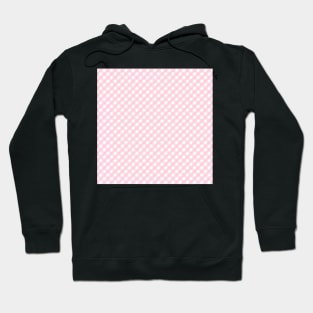 Seamless pink and white stripe pattern Hoodie